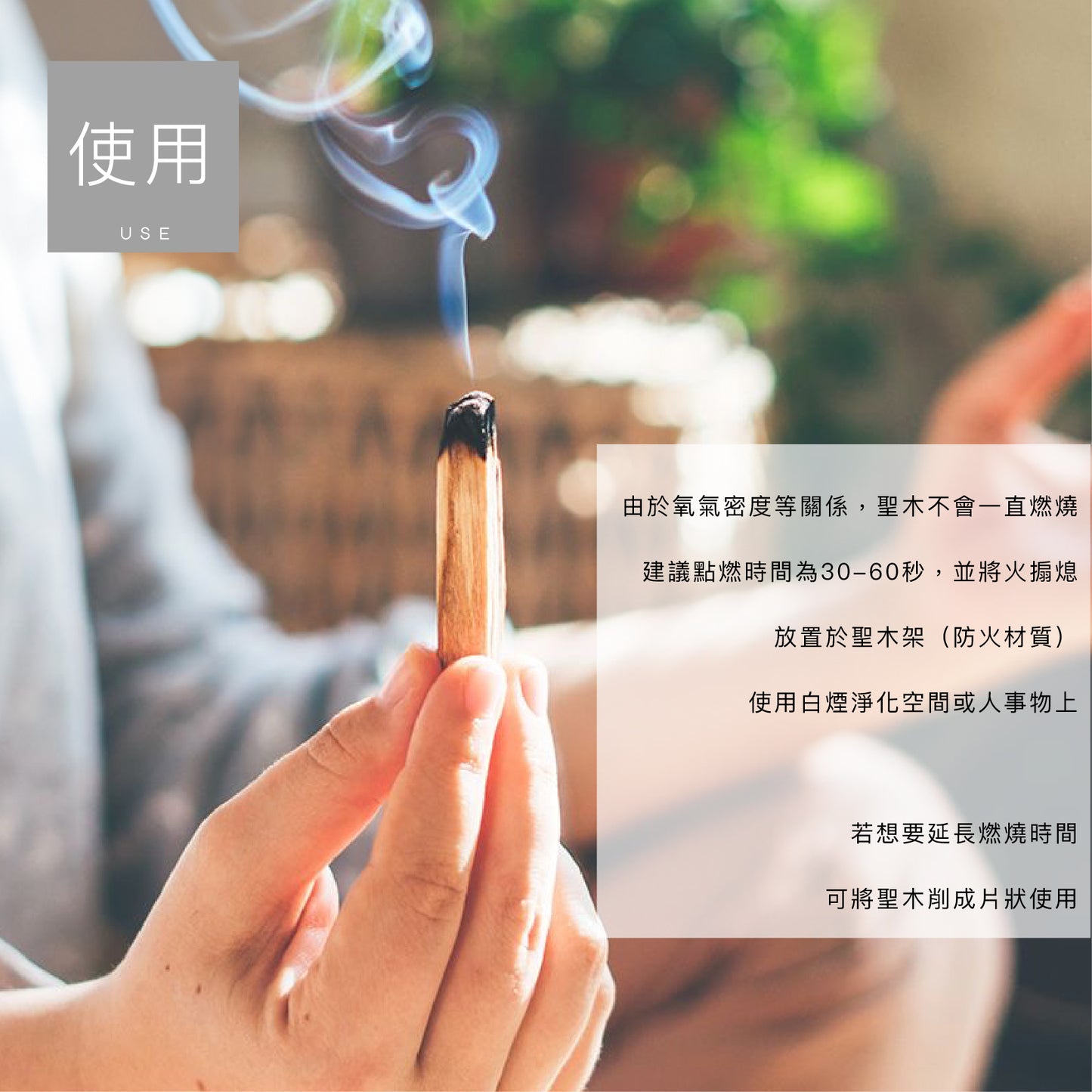秘魯聖木條|頂級高油等級 淨化聖品