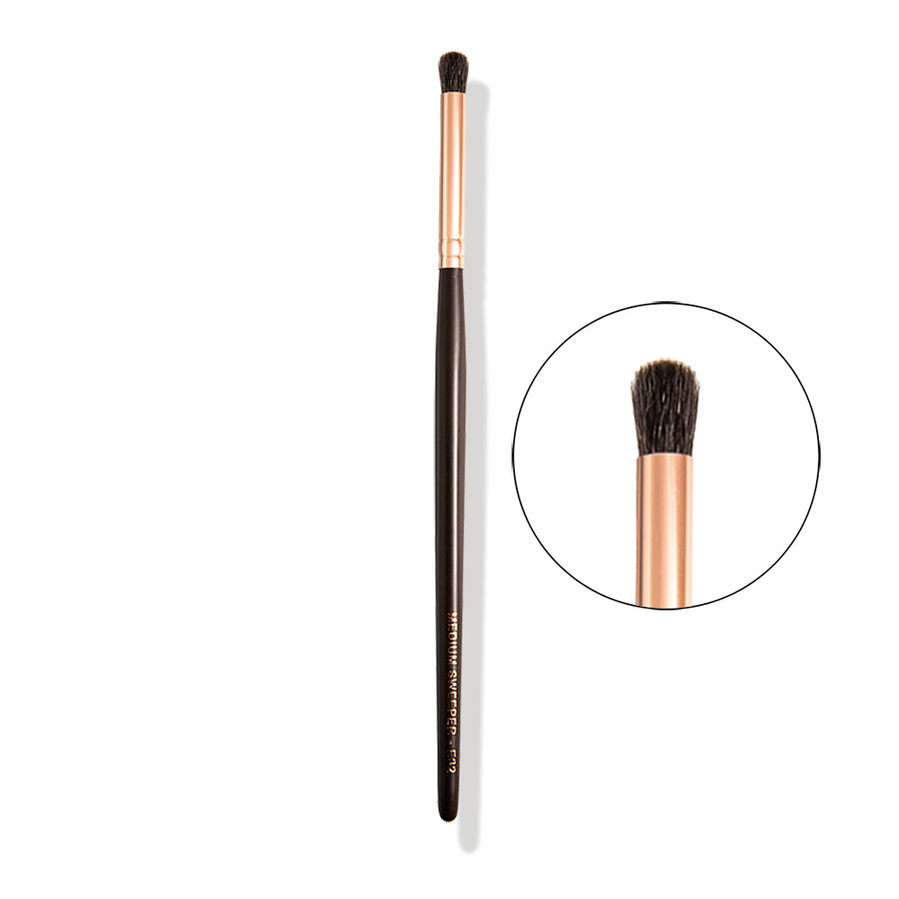 E33 頂級灰鼠混羊毛圓頭暈染眼影刷