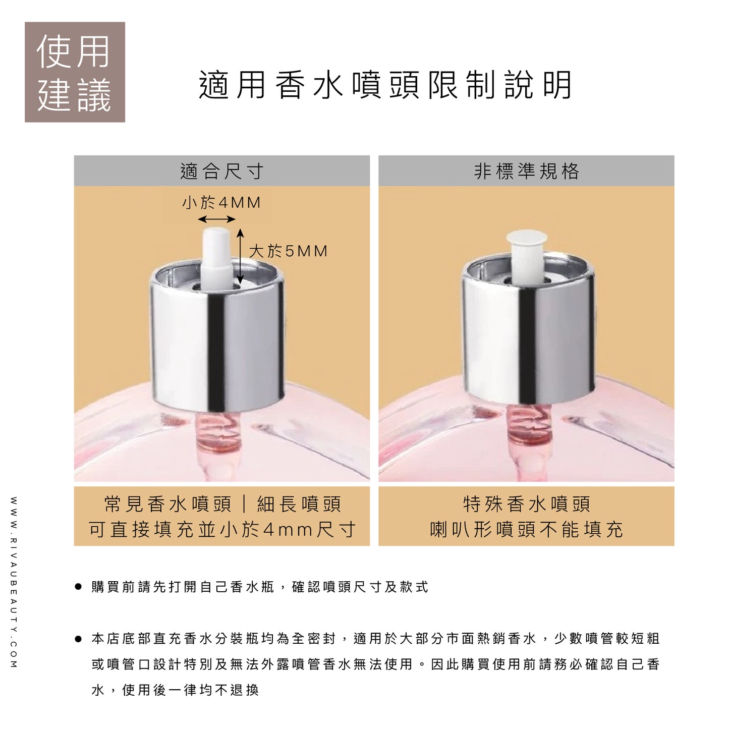 旋轉直充香水分裝瓶|噴霧分裝瓶
