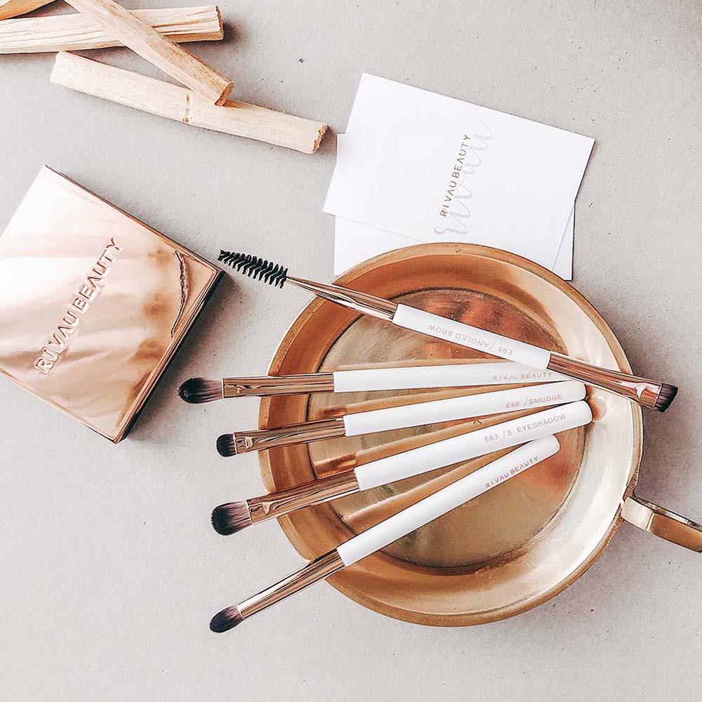 極簡白色刷具系列 - 眼部刷具5隻組