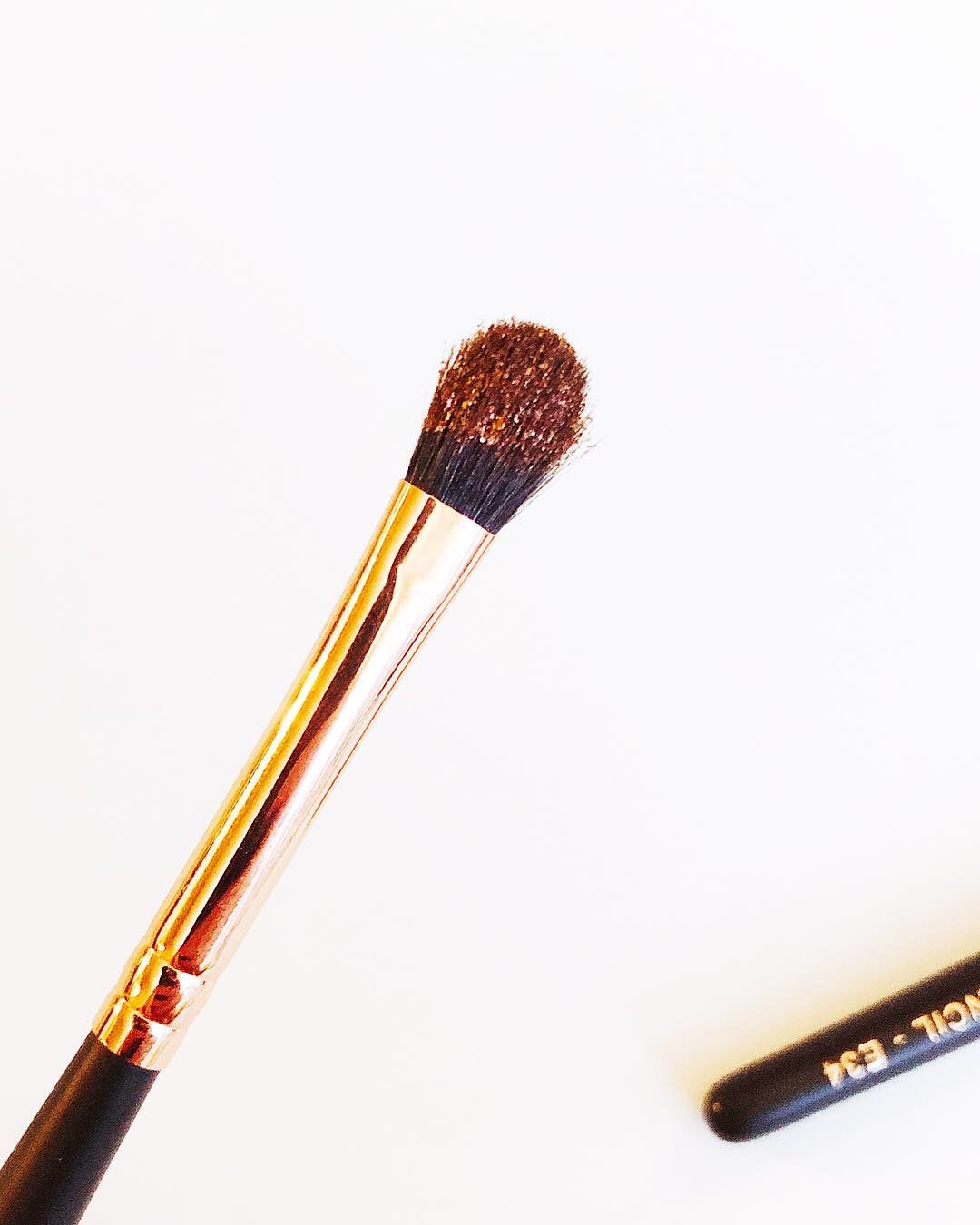 頂級灰鼠混羊毛眼部刷具5入組 / 眼影刷組 沾粉力強 Rose Gold Makeup Brushes Set/ pro eyeshadow brush
