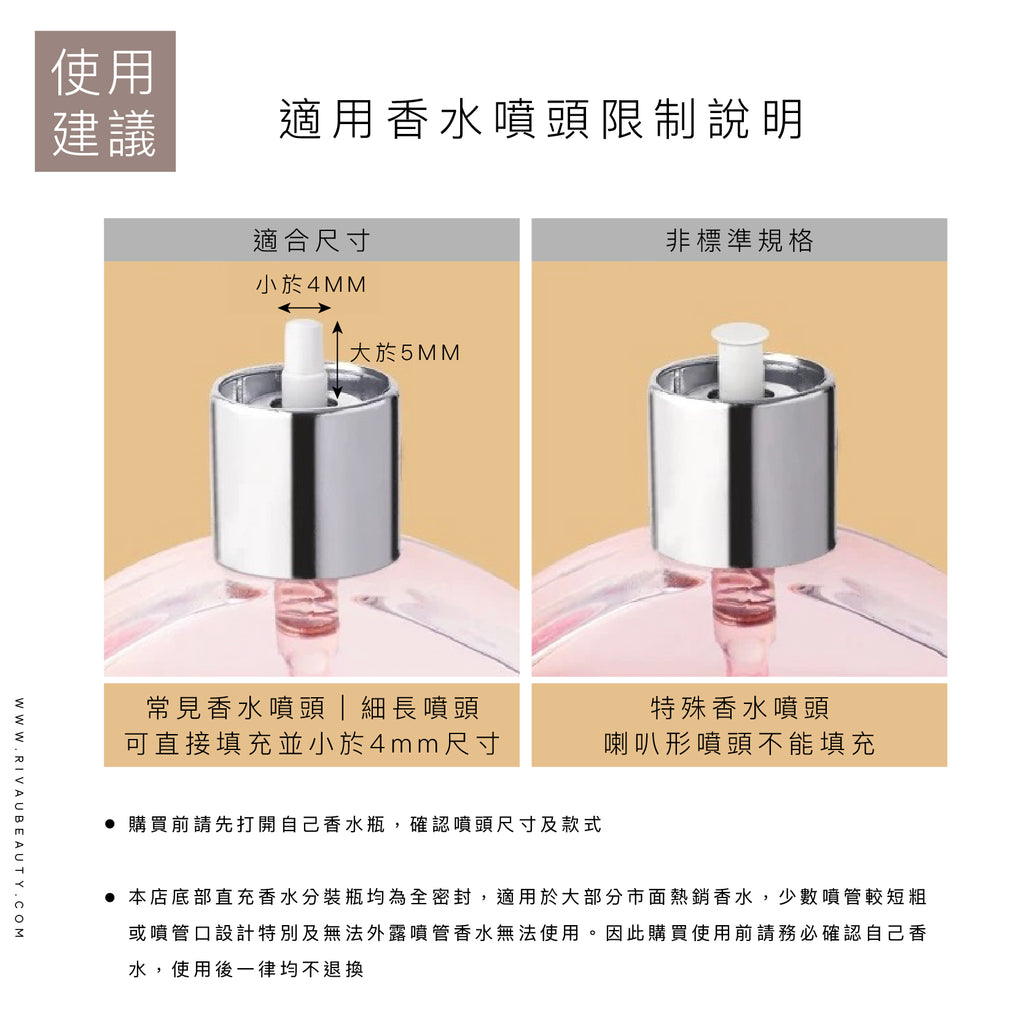 旋轉直充香水分裝瓶｜底部填充 噴霧分裝瓶 香水隨身瓶