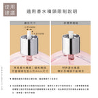 旋轉直充香水分裝瓶｜底部填充 噴霧分裝瓶 香水隨身瓶