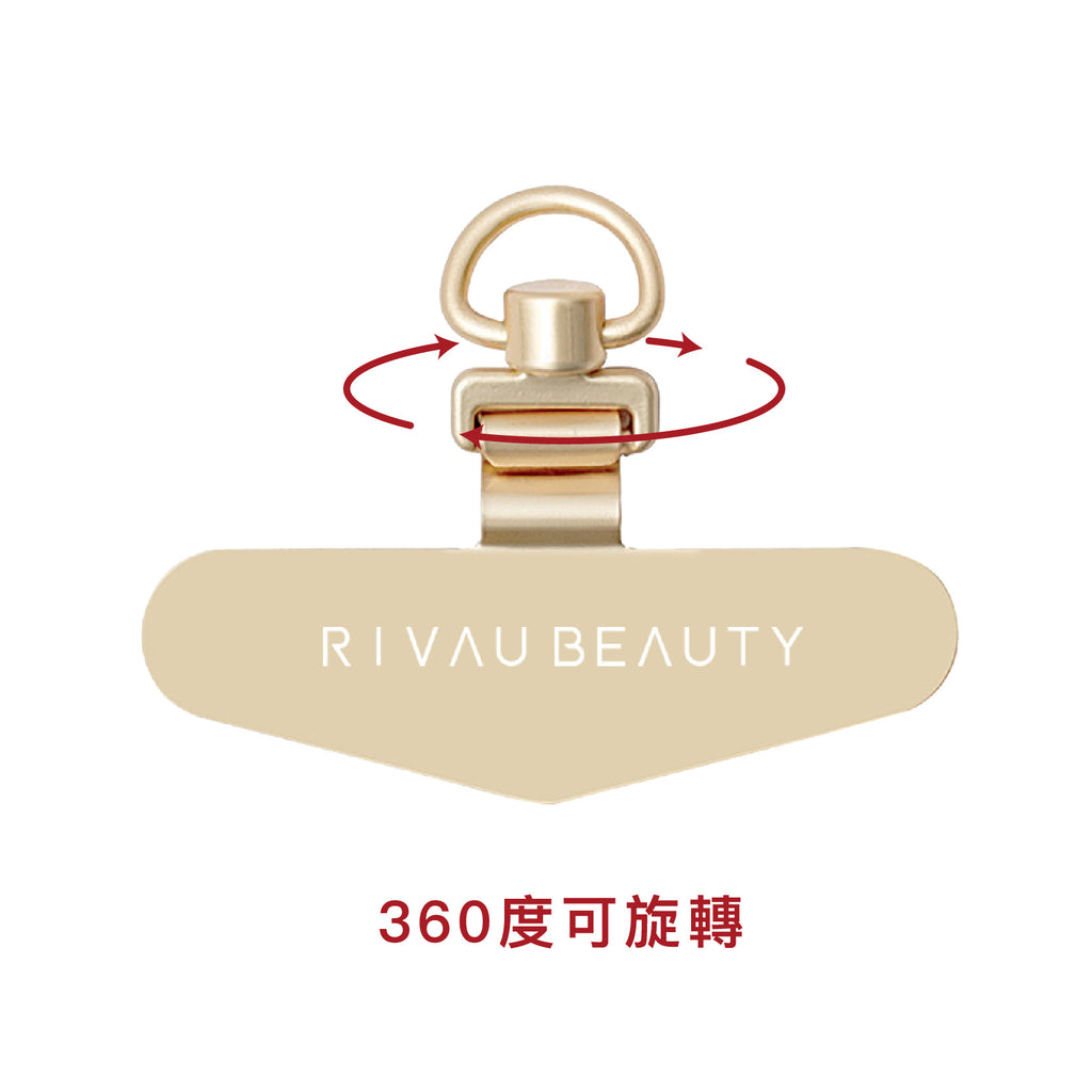 金屬不銹鋼手機夾片 360°可旋轉 | 手機墊片 手機掛繩夾片