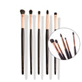 頂級灰鼠混羊毛眼部刷具5入組 / 眼影刷組 Rose Gold Makeup Brush / eyeshadow brush 